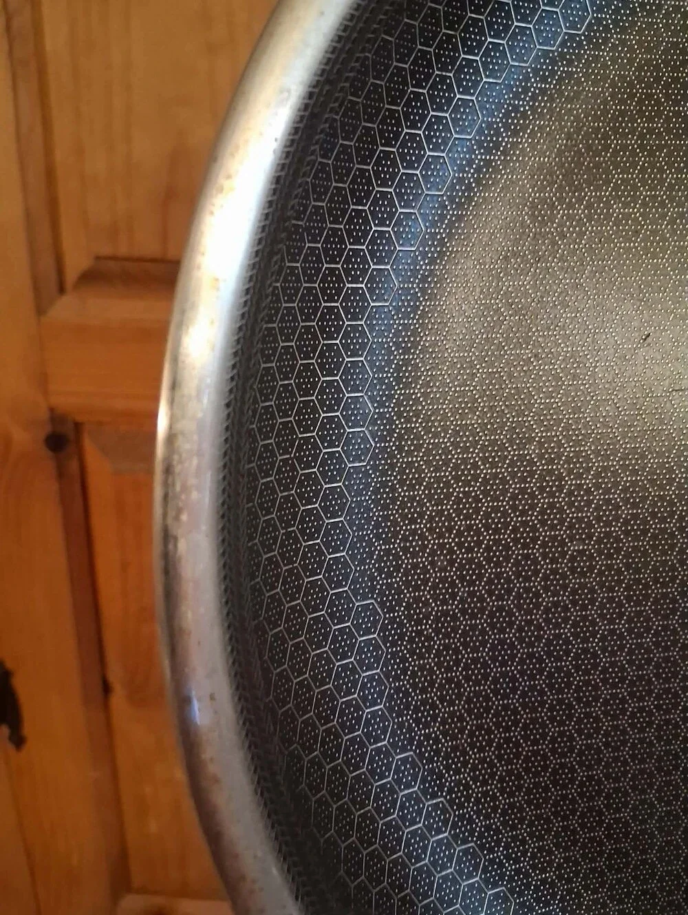 HexClad 12” Hybrid Frying Pan Stainless Steel Nonstick Skillet